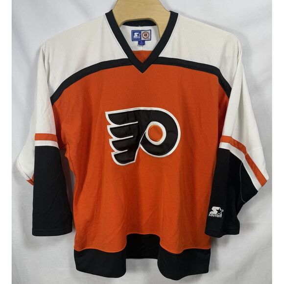 Vintage Starter Philadelphia‎ Flyers Hockey Jersey Mens Sz XL Stitched Sewn - Picture 1 of 6